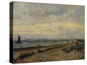 Shore Scene-John William Buxton Knight-Stretched Canvas