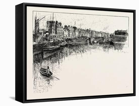 Shore Street-null-Framed Stretched Canvas