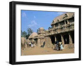 Shore Temple, Mahabalipuram, Unesco World Heritage Site, Chennai, Tamil Nadu, India-Occidor Ltd-Framed Photographic Print