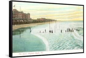 Shore, Virginia Beach, Virginia-null-Framed Stretched Canvas