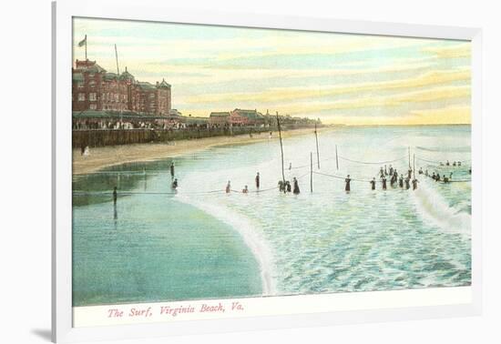 Shore, Virginia Beach, Virginia-null-Framed Art Print