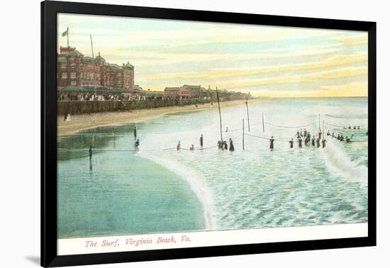 Shore, Virginia Beach, Virginia-null-Framed Art Print