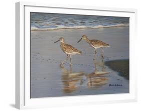 Shore Walkers-Bruce Dumas-Framed Giclee Print