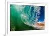 Shorebreak wave, Baja California Sur, Mexico-Mark A Johnson-Framed Photographic Print