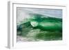 Shorebreak wave, Shelly Beach, Caloundra, Sunshine Coast, Queensland, Australia-Mark A Johnson-Framed Photographic Print