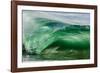 Shorebreak wave, Shelly Beach, Caloundra, Sunshine Coast, Queensland, Australia-Mark A Johnson-Framed Photographic Print