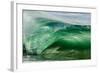 Shorebreak wave, Shelly Beach, Caloundra, Sunshine Coast, Queensland, Australia-Mark A Johnson-Framed Photographic Print