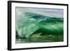 Shorebreak wave, Shelly Beach, Caloundra, Sunshine Coast, Queensland, Australia-Mark A Johnson-Framed Photographic Print