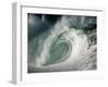 Shorebreak Waves in Waimea Bay-Rick Doyle-Framed Premium Photographic Print