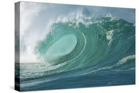 Shorebreak Waves in Waimea Bay-Rick Doyle-Stretched Canvas