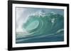 Shorebreak Waves in Waimea Bay-Rick Doyle-Framed Photographic Print