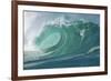 Shorebreak Waves in Waimea Bay-Rick Doyle-Framed Photographic Print