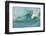 Shorebreak Waves in Waimea Bay-Rick Doyle-Framed Photographic Print