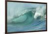 Shorebreak Waves in Waimea Bay-Rick Doyle-Framed Photographic Print