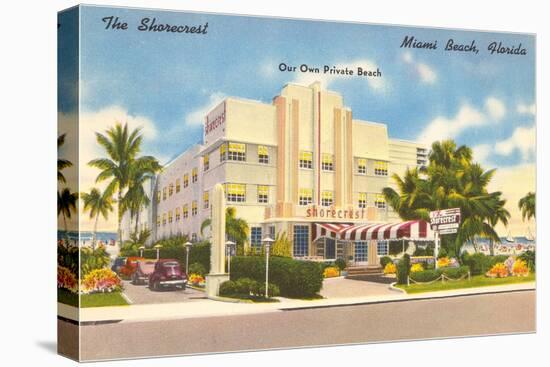 Shorecrest Hotel, Miami Beach, Florida-null-Stretched Canvas