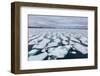 Shorefast Ice Starting to Melt in Maxwell Bay, Devon Island, Nunavut, Canada, North America-Michael-Framed Photographic Print