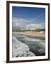 Shorefront from Santa Monica Pier, Santa Monica, Los Angeles, California-Walter Bibikow-Framed Photographic Print