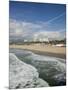 Shorefront from Santa Monica Pier, Santa Monica, Los Angeles, California-Walter Bibikow-Mounted Photographic Print