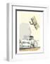 Shoreham Airport Blank - Dave Thompson Contemporary Travel Print-Dave Thompson-Framed Giclee Print
