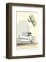 Shoreham Airport - Dave Thompson Contemporary Travel Print-Dave Thompson-Framed Giclee Print