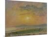 Shoreham Bay, Evening Sunset-John Constable-Mounted Giclee Print