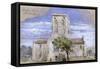 Shoreham Church, Kent, 1844-John Gilbert-Framed Stretched Canvas