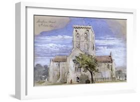 Shoreham Church, Kent, 1844-John Gilbert-Framed Giclee Print