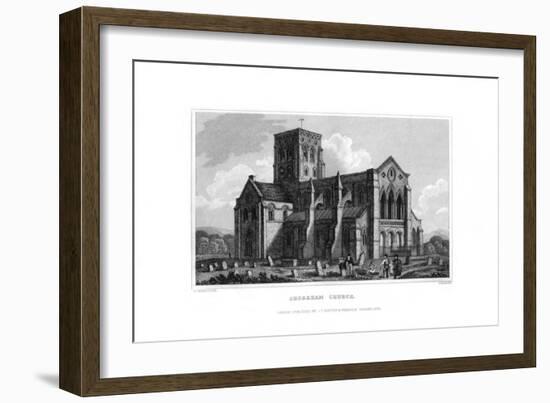 Shoreham Church, West Sussex, 1829-J Rogers-Framed Giclee Print