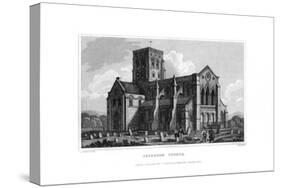 Shoreham Church, West Sussex, 1829-J Rogers-Stretched Canvas