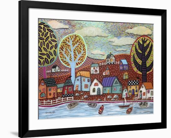 Shoreline 1-Karla Gerard-Framed Giclee Print