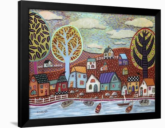 Shoreline 1-Karla Gerard-Framed Giclee Print