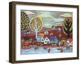 Shoreline 1-Karla Gerard-Framed Giclee Print