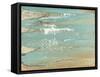 Shoreline Abstract-Megan Morris-Framed Stretched Canvas