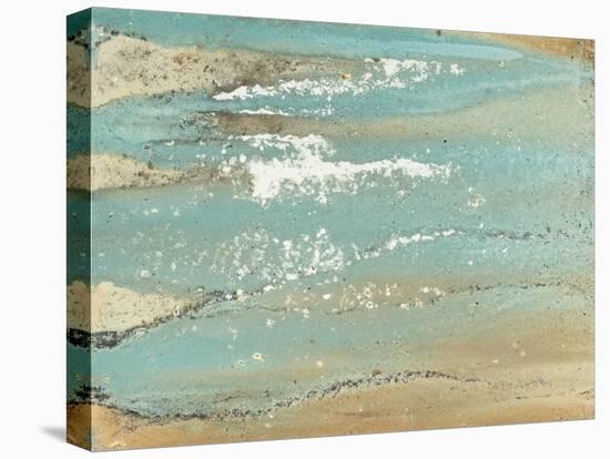 Shoreline Abstract-Megan Morris-Stretched Canvas