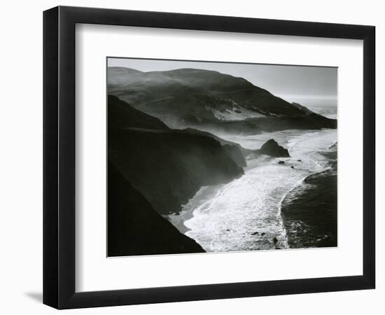 Shoreline, Big Sur, c. 1970-Brett Weston-Framed Photographic Print