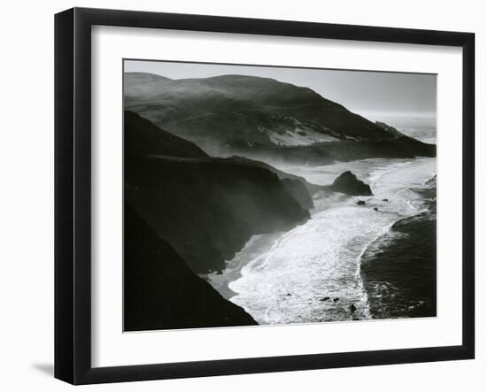 Shoreline, Big Sur, c. 1970-Brett Weston-Framed Premium Photographic Print