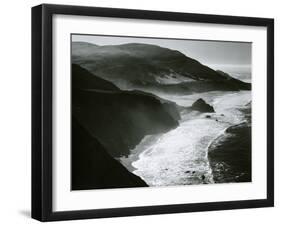 Shoreline, Big Sur, c. 1970-Brett Weston-Framed Premium Photographic Print
