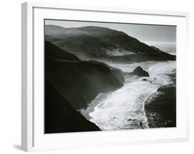 Shoreline, Big Sur, c. 1970-Brett Weston-Framed Photographic Print