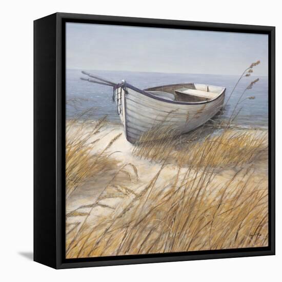 Shoreline Boat-Arnie Fisk-Framed Stretched Canvas