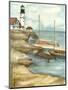 Shoreline Dock I-Jennifer Goldberger-Mounted Art Print