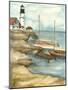 Shoreline Dock I-Jennifer Goldberger-Mounted Art Print