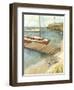 Shoreline Dock II-Jennifer Goldberger-Framed Premium Giclee Print