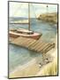 Shoreline Dock II-Jennifer Goldberger-Mounted Premium Giclee Print