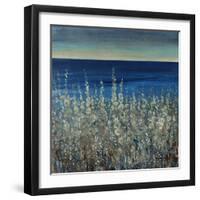 Shoreline Flowers II-Tim O'toole-Framed Giclee Print