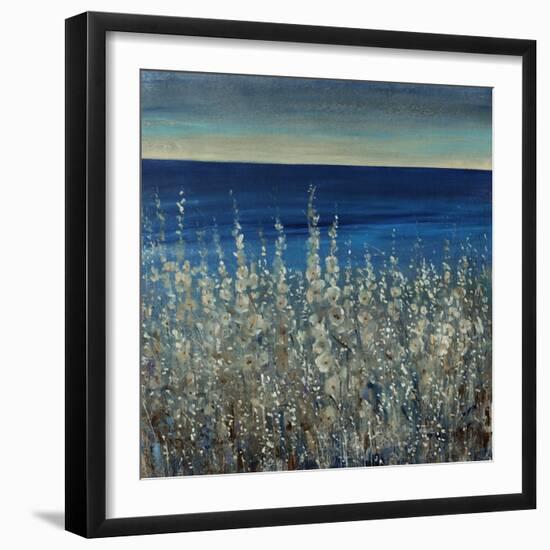 Shoreline Flowers II-Tim O'toole-Framed Giclee Print