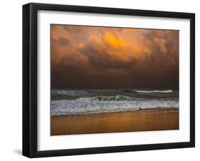 Shoreline Gold-Verne Varona-Framed Art Print