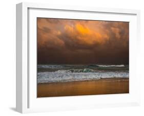 Shoreline Gold-Verne Varona-Framed Art Print