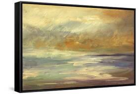 Shoreline I-Sheila Finch-Framed Stretched Canvas