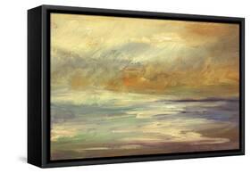 Shoreline I-Sheila Finch-Framed Stretched Canvas