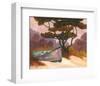 Shoreline II-Graham Reynolds-Framed Art Print